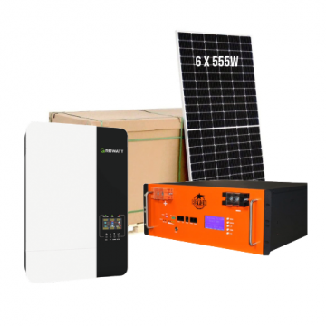 5kva Luxpower & 5.1kw Revov R100 with 8 x 550w Canadian Panels